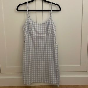 John Galt Plaid Colleen Mini Dress